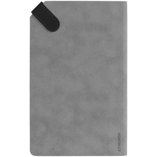 Ежедневник Corner, недатированный, серый с черным фото 5 Ежедневник Corner, недатированный, серый с черным фото 5