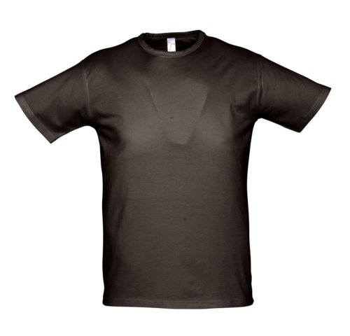 Футболка мужская Milano 190, темно-коричневая (шоколад) Футболка мужская Milano 190, темно-коричневая (шоколад)