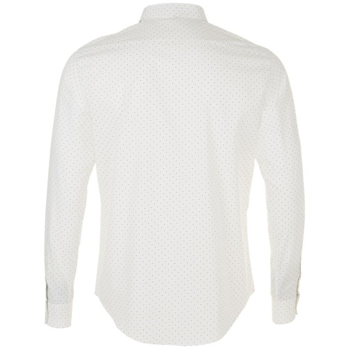 Рубашка мужская Becker Men, белая с темно-синим фото 3 Рубашка мужская Becker Men, белая с темно-синим фото 3