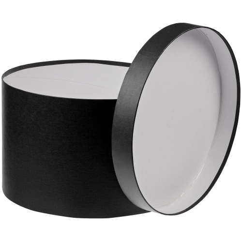 Коробка круглая Hatte, черная фото 3 Коробка круглая Hatte, черная фото 3