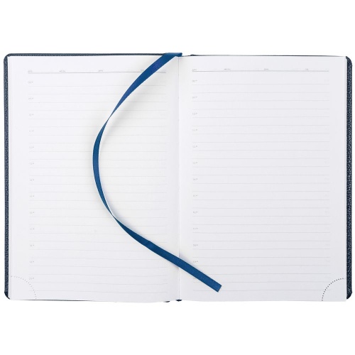 Ежедневник Sagrin, недатированный, темно-синий фото 5