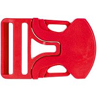 Застежка-пряжка односторонняя Triden, красный