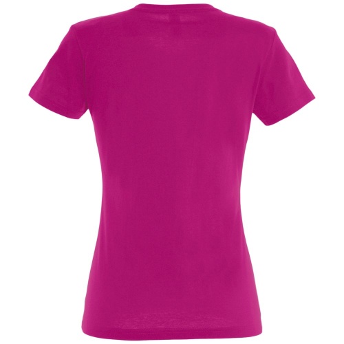 Футболка женская Imperial Women 190, ярко-розовая (фуксия) фото 3 Футболка женская Imperial Women 190, ярко-розовая (фуксия) фото 3