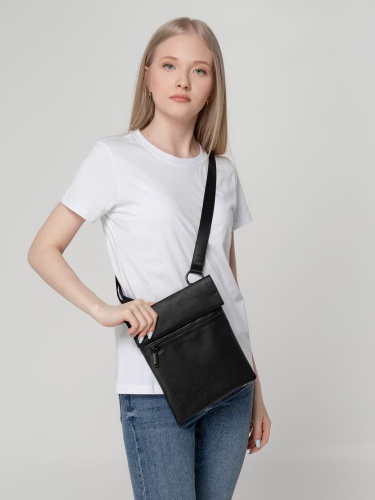 Сумка через плечо ringLink, черная фото 6