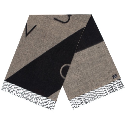 Палантин Charming, черный с бежевым Палантин Charming, черный с бежевым