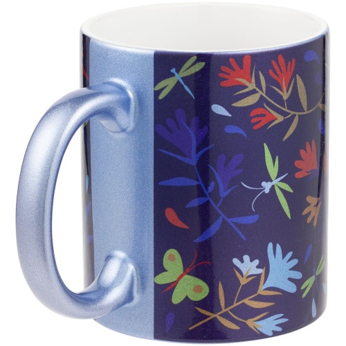 Кружка Indian Summer, синяя фото 3 Кружка Indian Summer, синяя фото 3