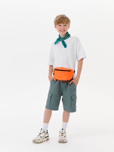 Детская поясная сумка Sonrisa, оранжевая фото 3 Детская поясная сумка Sonrisa, оранжевая фото 3