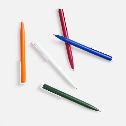 Ручка шариковая Dotto, черная фото 5