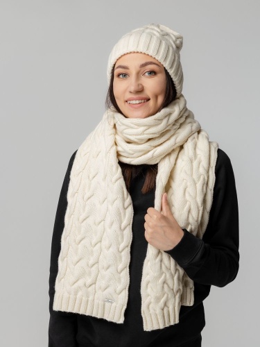 Шапка Loren, молочная фото 7 Шапка Loren, молочная фото 7