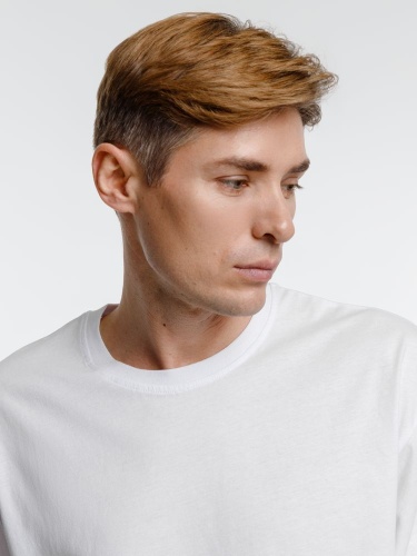 Футболка оверсайз унисекс Base Space, белая фото 5