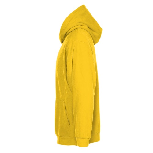 Худи флисовое унисекс Manakin, желтое фото 3 Худи флисовое унисекс Manakin, желтое фото 3