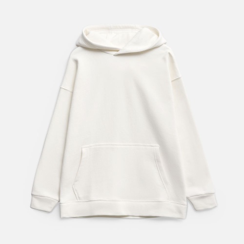 Худи оверсайз унисекс Snuggie, молочно-белое фото 2