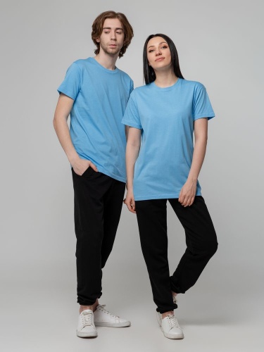 Футболка унисекс T-bolka 140, голубая фото 10