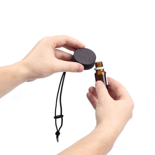 Ароматизатор в машину Sentir, черный, табак и ваниль фото 3