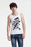 Майка мужская «Вечные ценности. Любовь», белая