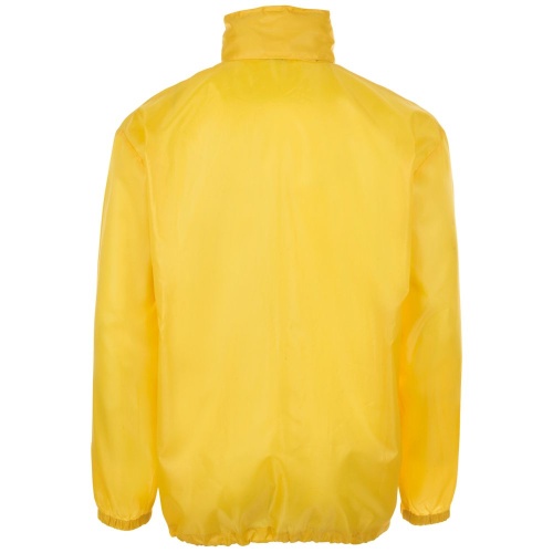 Ветровка унисекс Shift, желтая фото 3
