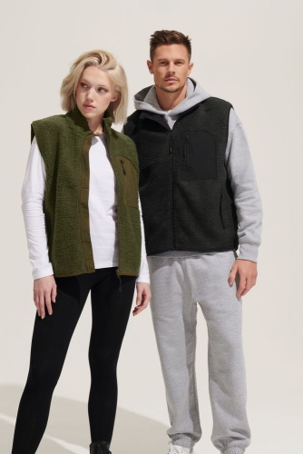 Жилет унисекс Fury BW, бежевый фото 6 Жилет унисекс Fury BW, бежевый фото 6