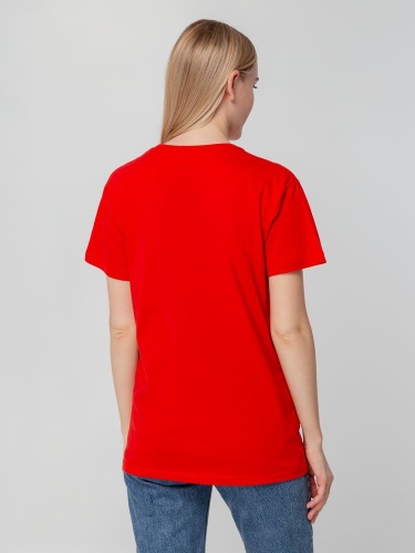 Футболка унисекс T-bolka 140, красная фото 7 Футболка унисекс T-bolka 140, красная фото 7