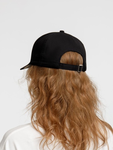 Бейсболка Seguro, черная фото 5 Бейсболка Seguro, черная фото 5