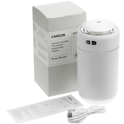 Настольный увлажнитель воздуха с подсветкой DH07, белый фото 7 Настольный увлажнитель воздуха с подсветкой DH07, белый фото 7