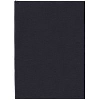 Ежедневник Flat, недатированный, черный