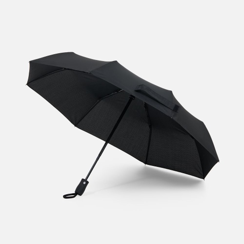 Зонт складной Brellix, черный фото 2 Зонт складной Brellix, черный фото 2