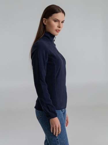 Толстовка флисовая женская Frontflip темно-синяя фото 5