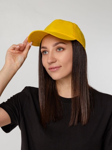 Бейсболка Unit Promo, желтая фото 8 Бейсболка Unit Promo, желтая фото 8