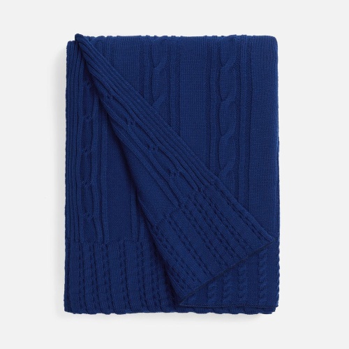 Плед Remitti, темно-синий (кобальт) фото 2