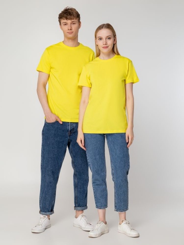 Футболка унисекс T-Bolka 160, желтая фото 13 Футболка унисекс T-Bolka 160, желтая фото 13