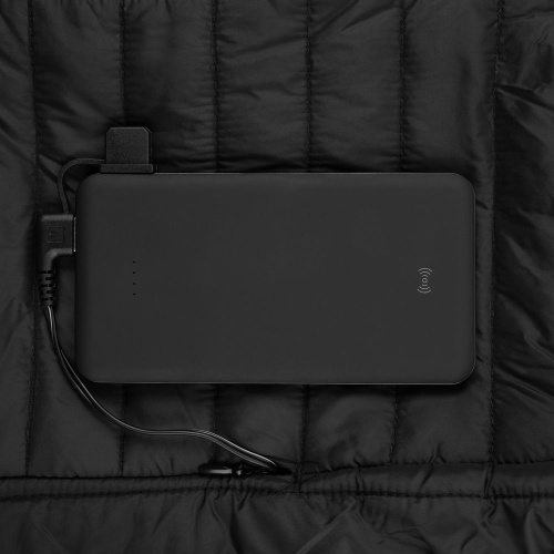 Куртка с подогревом Thermalli Meribell, черная фото 11