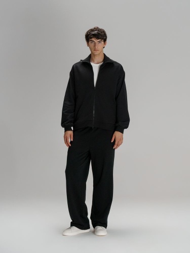 Толстовка унисекс Neofit, черная фото 4