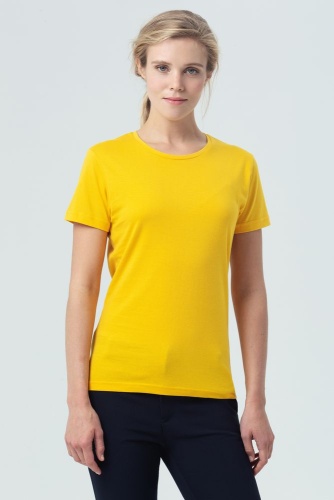 Футболка женская Miss 150, желтая фото 6