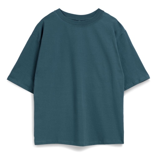 Футболка оверсайз Slope, бирюзовая (морская волна) Футболка оверсайз Slope, бирюзовая (морская волна)