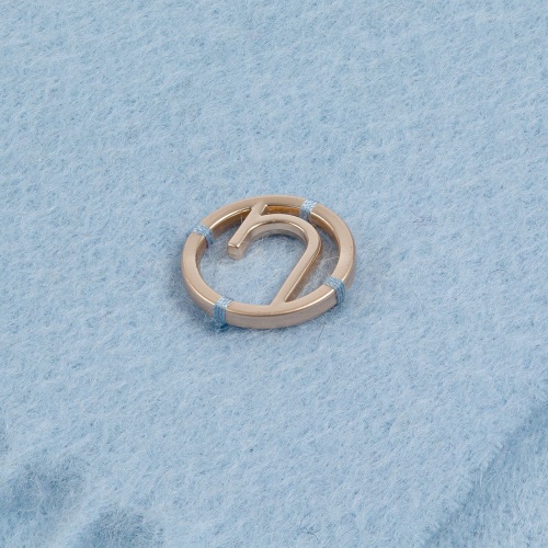 Шарф Graceful, голубой фото 4 Шарф Graceful, голубой фото 4