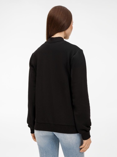 Бомбер унисекс Nuppu, черный фото 4