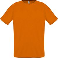 Футболка унисекс Sporty 140, оранжевая