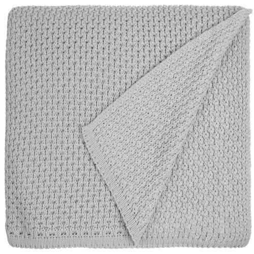 Плед Serenita, светло-серый фото 3