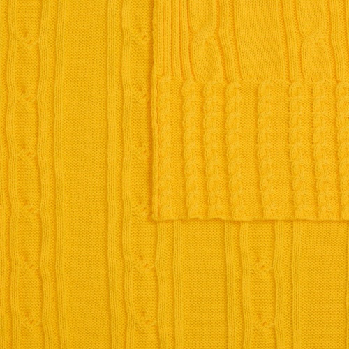 Плед Remitti, желтый фото 2