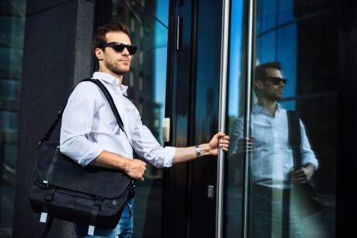 Сумка для ноутбука Oresund, черная фото 9 Сумка для ноутбука Oresund, черная фото 9