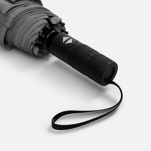 Зонт складной Tyre, серый фото 6 Зонт складной Tyre, серый фото 6