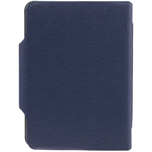 Органайзер с блокнотом и аккумулятором Oiro, синий фото 4 Органайзер с блокнотом и аккумулятором Oiro, синий фото 4