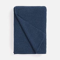 Плед Serenita, синий (джинс)