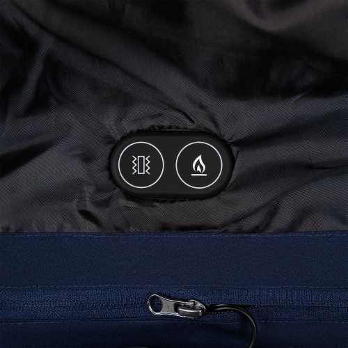 Куртка с подогревом Thermalli Everest, синяя фото 7