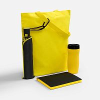 Набор Flexpen Black Walk, черный с желтым