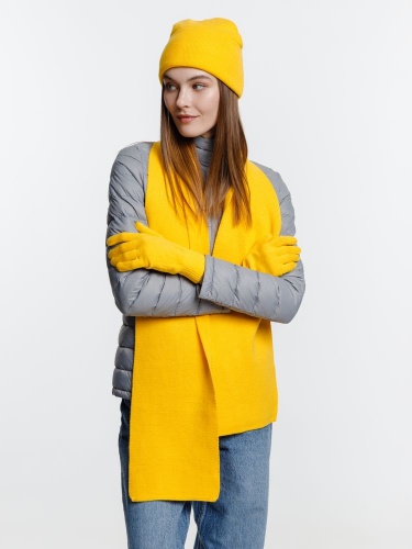 Шарф Urban Flow, желтый фото 4