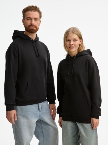 Худи унисекс Condor, темно-серое (графит) фото 5