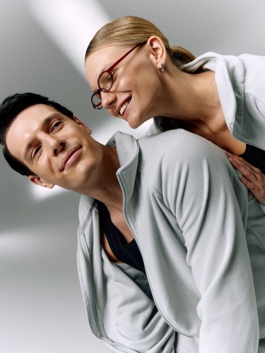 Куртка флисовая унисекс Fliska, светло-серая фото 4 Куртка флисовая унисекс Fliska, светло-серая фото 4