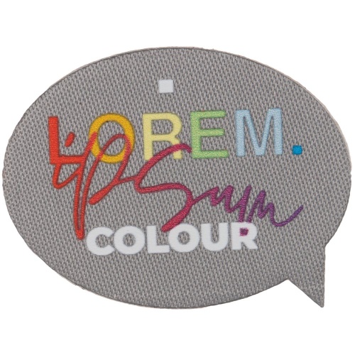 Наклейка тканевая Lunga Bubble, M, серая фото 3 Наклейка тканевая Lunga Bubble, M, серая фото 3