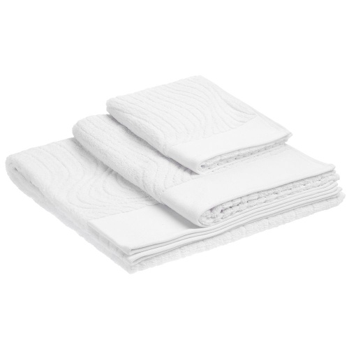 Полотенце New Wave, среднее, белое фото 6